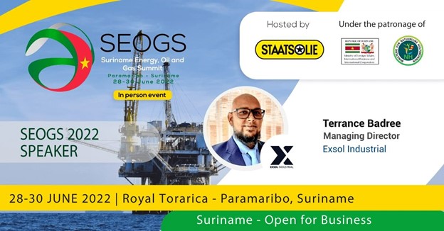You are currently viewing EXSOL Industrial – Terrance Badree – Speaker SEOGS